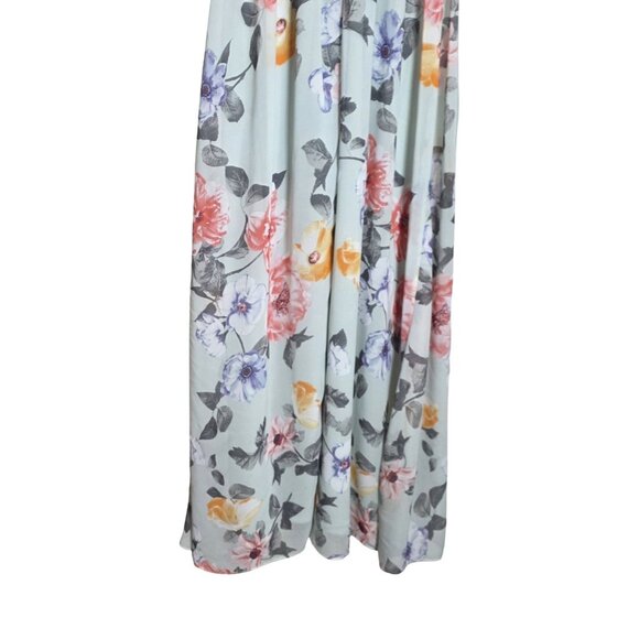 Women's - Lulus Harmonious Love Floral Print Off-the-Shoulder Maxi Dress, Small - Picture 13 of 13